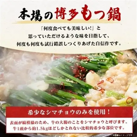 【毎月定期便】訳あり!博多醤油もつ鍋　10人前(2人前×5セット)全6回_肉 もつ鍋 牛肉 鍋 鍋セット  惣菜・加工品 肉 鍋 なべ ナベ  定期便 定期便  _【配送不可地域：離島】【4054478】