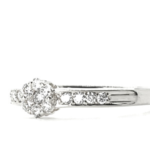 プラチナ セブンフラワーダイヤモンドリング 0.20CT R3973DI-P 188-060