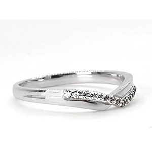 Vラインダイヤクロスリング0.06CT　R3966DI-P 188-073