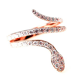 K18PG　スネークラインダイヤリング　0.70CT　R3948DI-R 188-078