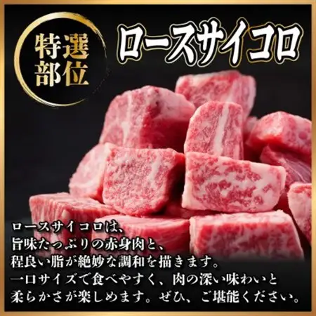 飛騨牛　ロースサイコロステーキ　約800g_肉 ステーキ 牛肉 ビーフステーキ_【配送不可地域：離島】【1531148】