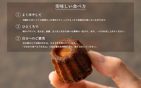 【Penheur】プレーンカヌレ８個入 / カヌレ