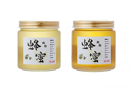 気仙養蜂の国産純粋蜂蜜600g×2個セット〈アカシア・トチ〉【 はちみつ ギフト 食べ比べ 料理 飲料 岩手県 陸前高田市 】RT196