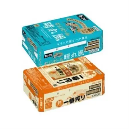 キリン 晴れ風+一番搾り 350ml×48本(各24本)〈お酒・ビール〉_酒・アルコール  ビール _【1532833】