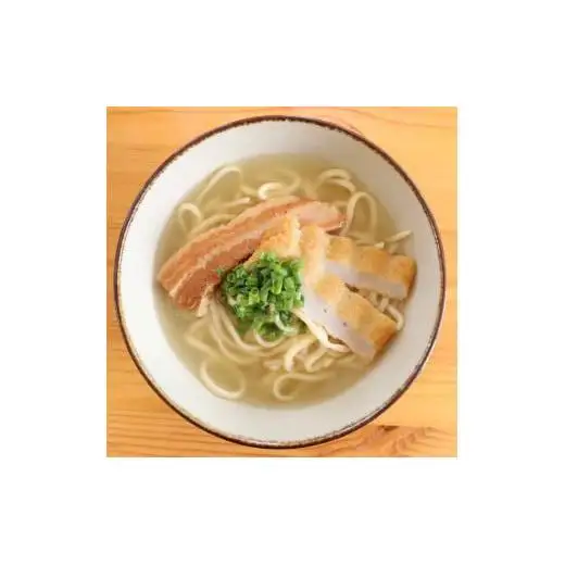 MT001　宮古そばセット5食セット（麺・出汁・かまぼこ・お肉）5食分