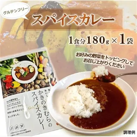 スパイスカレー　レトルト　180g×1袋【1534742】