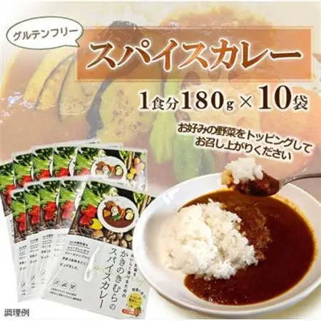 スパイスカレー　レトルト　180g×10袋【1534743】