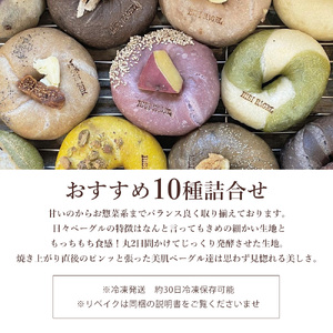 日々ベーグル10種セット(6回定期便)