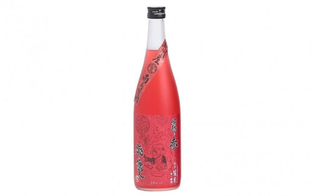 赤い梅酒 720ml 12度 / 和歌山 田辺市 紀州南高梅 南高梅 梅 梅酒 ロック ソーダ割り ギフト 家飲み 酒 お酒 水割り ギフト プレゼント 富田の水 モンドセレクション ばばあの梅酒【dnm001】