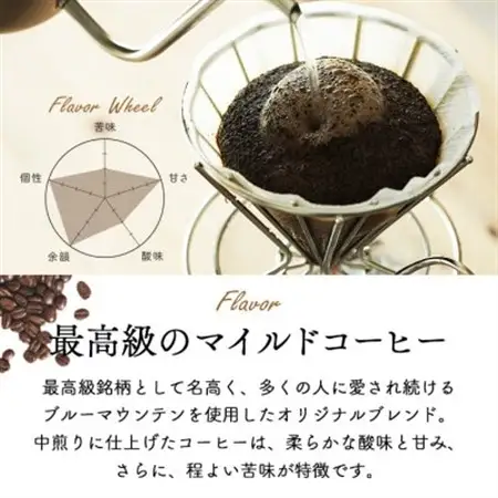 コーヒー豆　自家焙煎　ブルーマウンテンブレンド 1kg(200g×5袋)【豆のまま】【1173265】