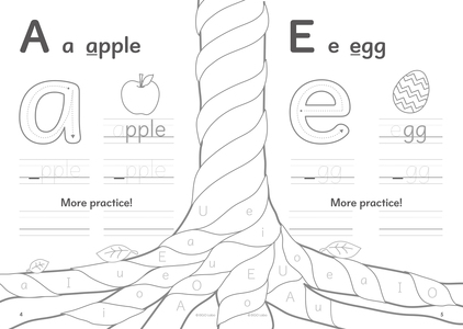 つづりと発音の関係がわかるフォニックスワークブック1冊 ワンコたちと楽しく学ぼう！ [0690]