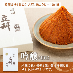 2-B 詰め合わせセット (吟醸みそ500g×2箱、イマイ醤油きなり360ml×2本) 