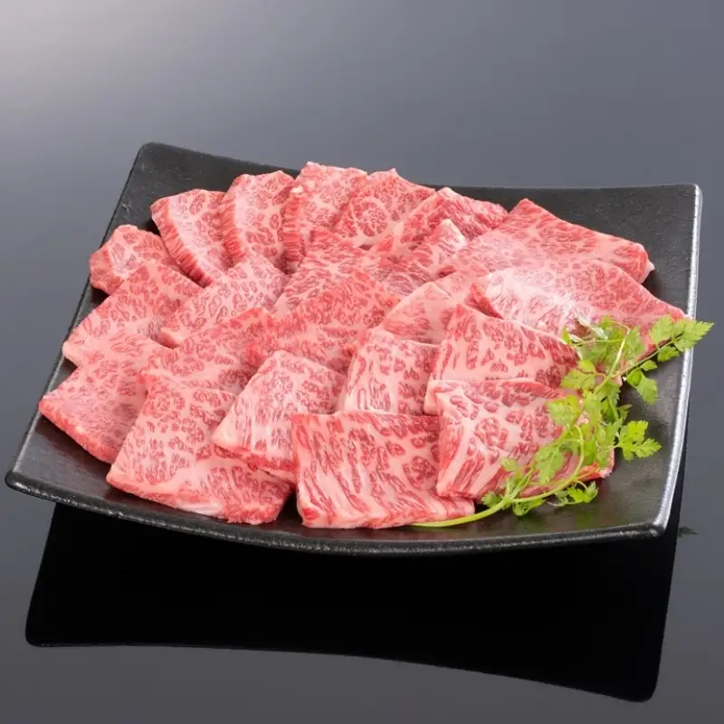 熊野牛 肩ロース 焼肉用 500g【mtf421A】