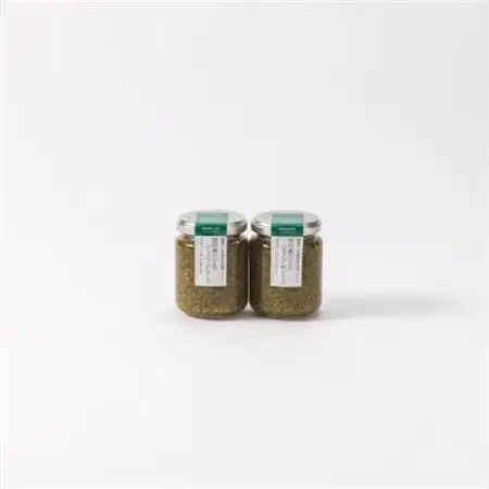 朝採れ信州産バジルのジェノベーゼソース 120g×2本【1437639】