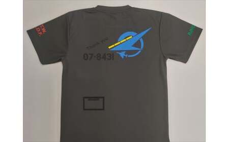 742 F-4EJ改 431号機 Tシャツ（飛行開発実験団 暗灰）