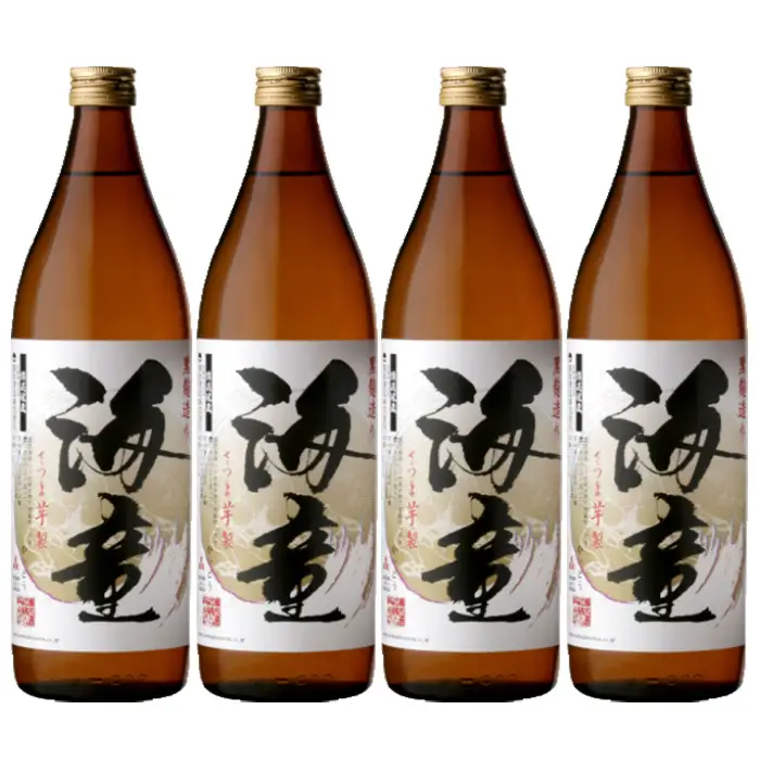 芋焼酎「海童」900ml×4 本25度 濵田酒造 人気 の 鹿児島 本格芋焼酎! 芳醇軽快【00-003-09】