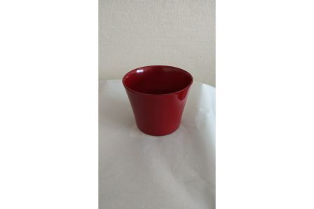 川連漆器 漆塗カップ 朱 漆器 漆器 【遠田漆器店】[B6101-1]