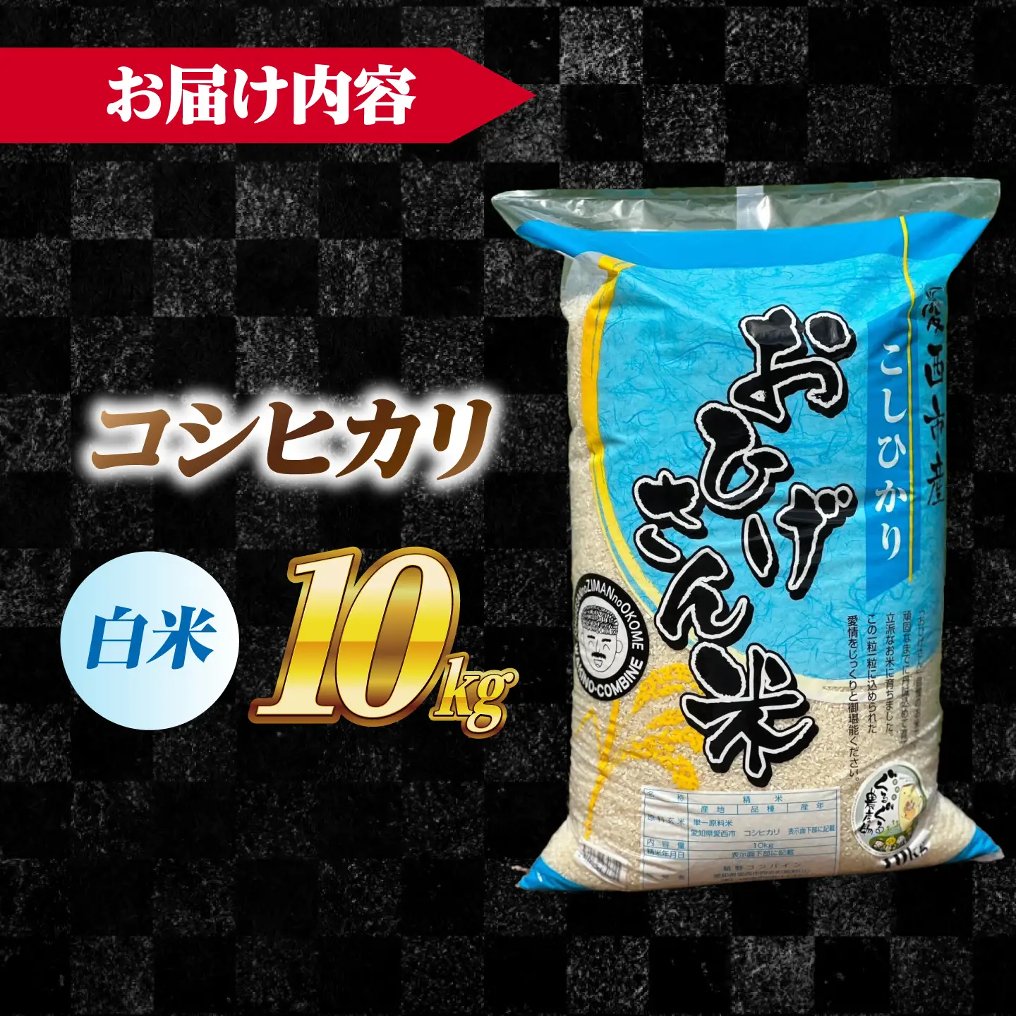 コシヒカリ 白米 10kg / 脇野コンバイン[AECP022-9]