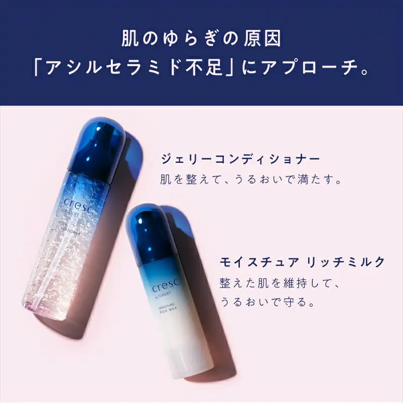 富士フイルム 《敏感肌ベーシックセット》クレスク by アスタリフトジェリーコンディショナー クレスク by アスタリフトモイスチュア リッチミルク 【 化粧品 】