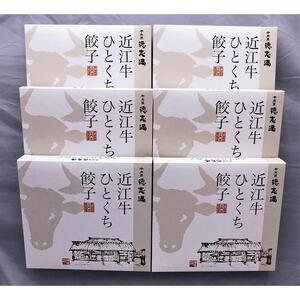 牛肉商「徳志満」 近江牛 ひとくち 餃子 120個（20個×6箱）