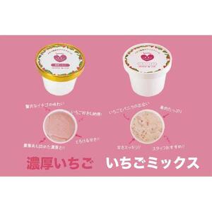 いちごアイス 6個セット｜ こだわり肥料で育てるいちご農家が作ったいちごアイス