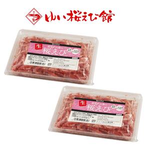 静岡特産 駿河湾産 生桜えび 100g×2【配送不可：離島】海の幸、海鮮、海産物、魚介類◇