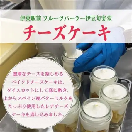〔伊東温泉で人気〕旬実堂 2層仕立てのチーズケーキ9個入_菓子・スイーツ ケーキ  _【配送不可地域：離島】【1538947】