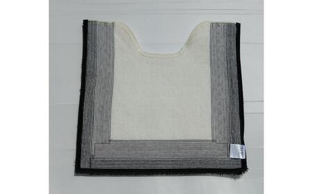 【ホワイト,グレー,ブラック】ボルガトイレマット約60cm×約60cm