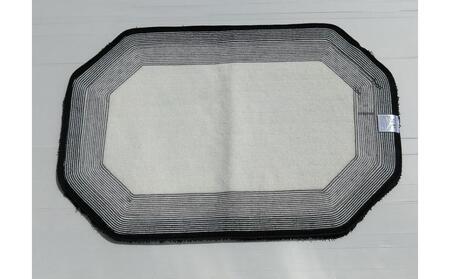 【ホワイト,グレー,ブラック】ボルガ玄関マット約60cm×約90cm