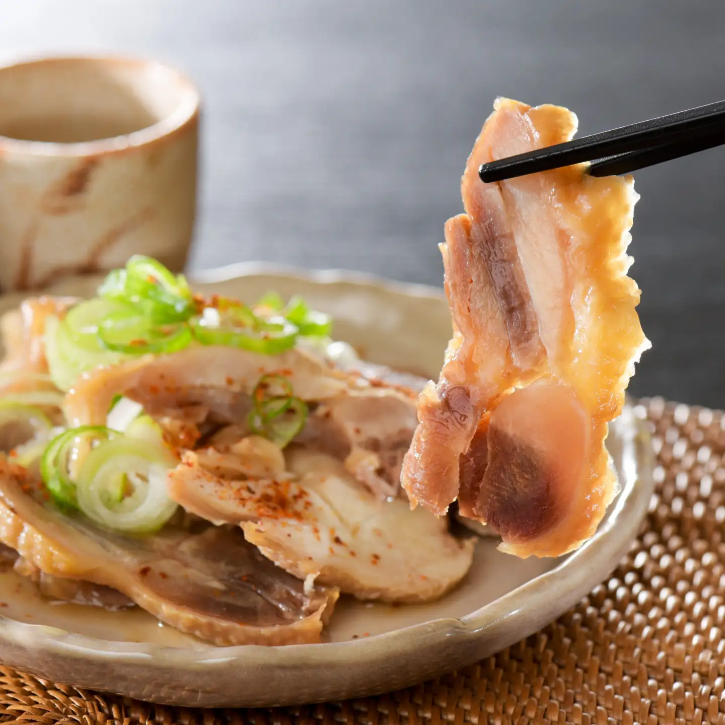 A-111 かほく冷たい肉中華冷蔵セット（２食×2）4食分と親鳥チャーシューおつまみ