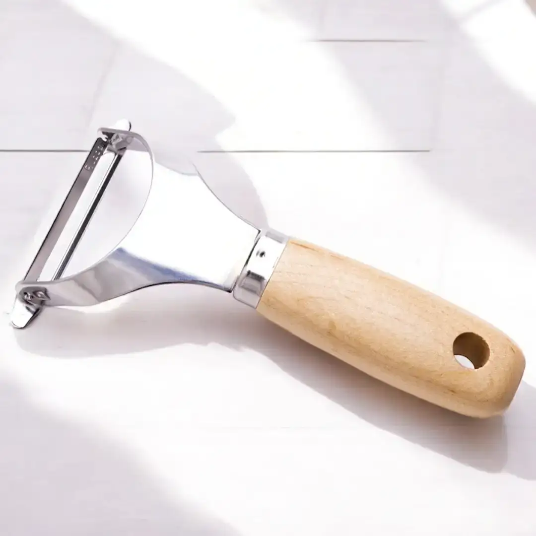 薬味おろしと木柄ピーラー 皮むき 時短 調理器具 キッチン用品 キッチンツール 燕三条製 [小柳産業]【012S097】