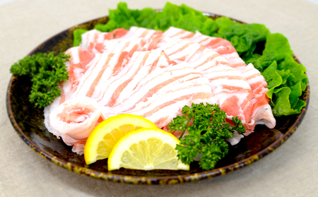 A1-0414／鹿児島県産　桜島美湯豚　バラしゃぶ　1.5kg (150g×10パック)