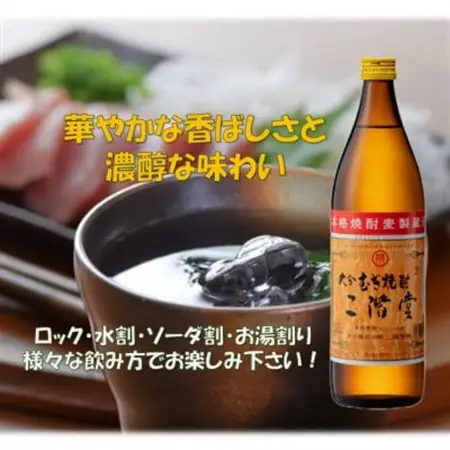 大分むぎ焼酎　二階堂20度(900ml)6本セット_大分むぎ焼酎 二階堂 麦焼酎 焼酎 酒 酒セット 焼酎セット  まとめ買い  _【1540451】