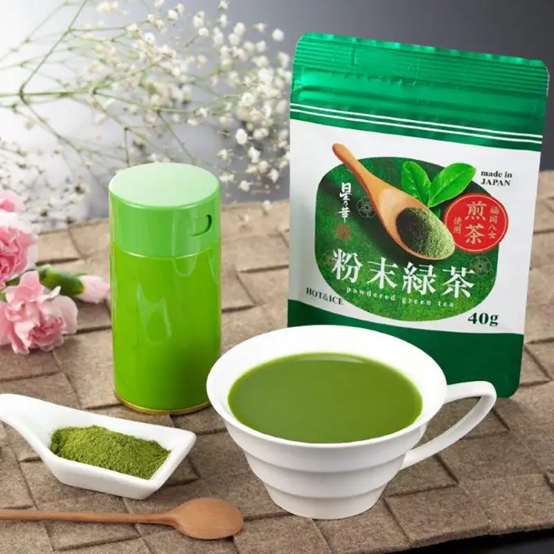 八女星野 粉末煎茶40g×5袋【A5-266】