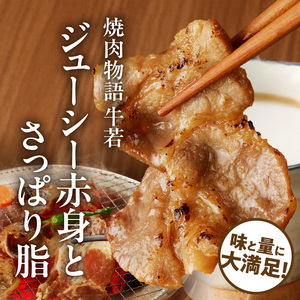 函館市 焼肉物語牛若 味付き白老豚食べ比べセット！500g 焼肉 豚肉 白老豚 味付け 塩だれ 豚丼 ご飯 北海道 函館市 ふるさと納税 お取り寄せ ふるさと納税_HD048-016