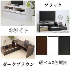 伸縮テレビ台 【 ホワイト 】 幅自由 角度自由 木製 組み立て簡単 鏡面仕上げ 伸長式 シンプル おしゃれ テレビ台 TV台 テレビボード TVボード ローボード 棚 ボード テレビラック リビング パソコン台 PC台 ナチュラル 新築 賃貸 引っ越し 新生活 マンション アパート 幅 角度 自由 デザイン 国産 舞鶴 京都