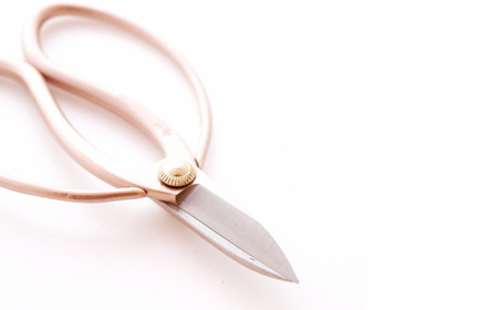 ミニ大久保鋏 桜 140mm 園芸 庭仕事 ガーデニング 園芸用品 燕三条製 [外山刃物] 【017S120】