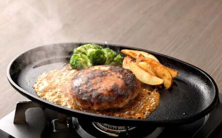 感動の肉汁！手作りハンバーグとミンチカツセット（計1.9㎏）