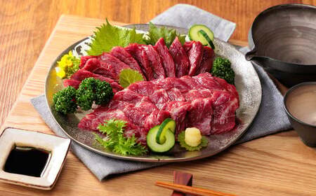 熊本肥育 上赤身馬刺しセット 1kg （50g×20パック） 馬刺し 刺し身 赤身 馬 馬肉 お肉 肉 刺し身醤油付 醤油