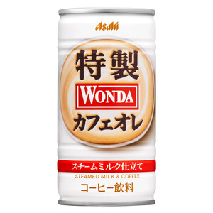 ワンダ 特製カフェオレ 缶185g 30本 (1ケース)