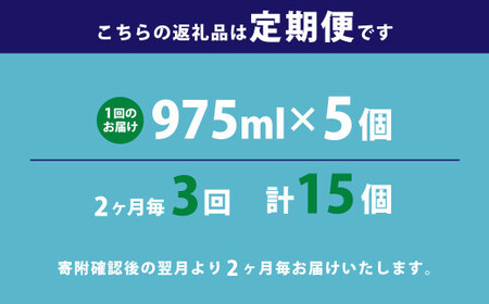 【2ヶ月毎3回定期便】  マウスウォッシュ メイクアニューハビット クリアアイスミント  975ml×5個 セット 洗浄 洗口液 日用品
