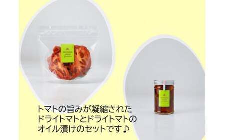 ドライトマト＆ハーブオイル漬け セット｜久万高原町産 桃太郎トマト使用 旨味凝縮（約15〜20倍）｜升田農園 食べ比べ おつまみ 料理用 ※2026年7月～発送