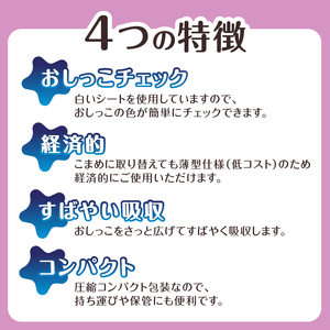 ネオシーツFX ホワイト ワイドサイズ 74枚 4パック ペットシーツ 薄型 すばやく吸収 おしっこ チェック ペット 犬 猫 健康 圧縮コンパクト包装 消耗品 日用品 防災 備蓄 静岡県 富士市 [sf002-305]