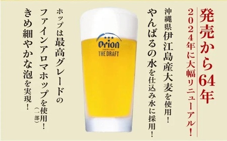 オリオン　ザ・ドラフトビール（500ml×24本）*県認定返礼品／オリオンビール*