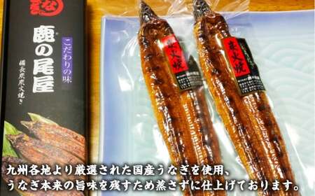 炭火焼うなぎの蒲焼 200g×2尾 うなぎ ウナギ 鰻 丑の日 蒲焼 炭火焼 タレ付 惣菜 お祝い 簡単 国産 長崎