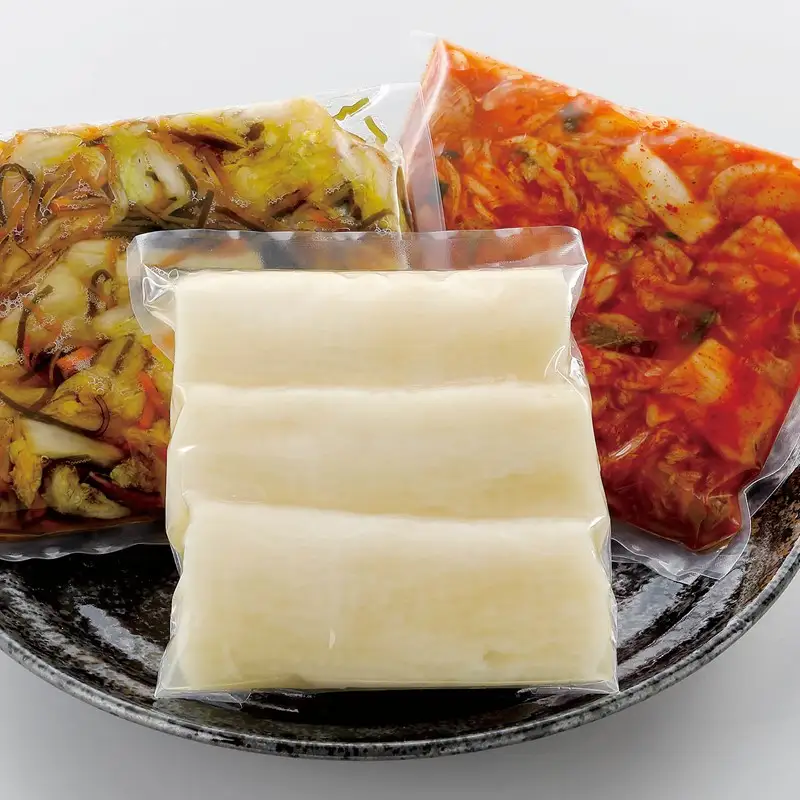 漬物・キムチ 3種セット ( つけもの 大根 白菜 海鮮 総菜 )【175-0002】