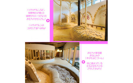 佐川おもちゃ美術館 （大人・こども共通） 特別招待券 2枚 （1枚につき1名入館可能） 2名分 親子 入場券 無料 チケット まきのさんの道の駅・佐川併設