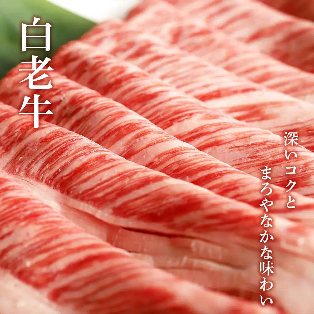 白老牛すき焼き(桜)