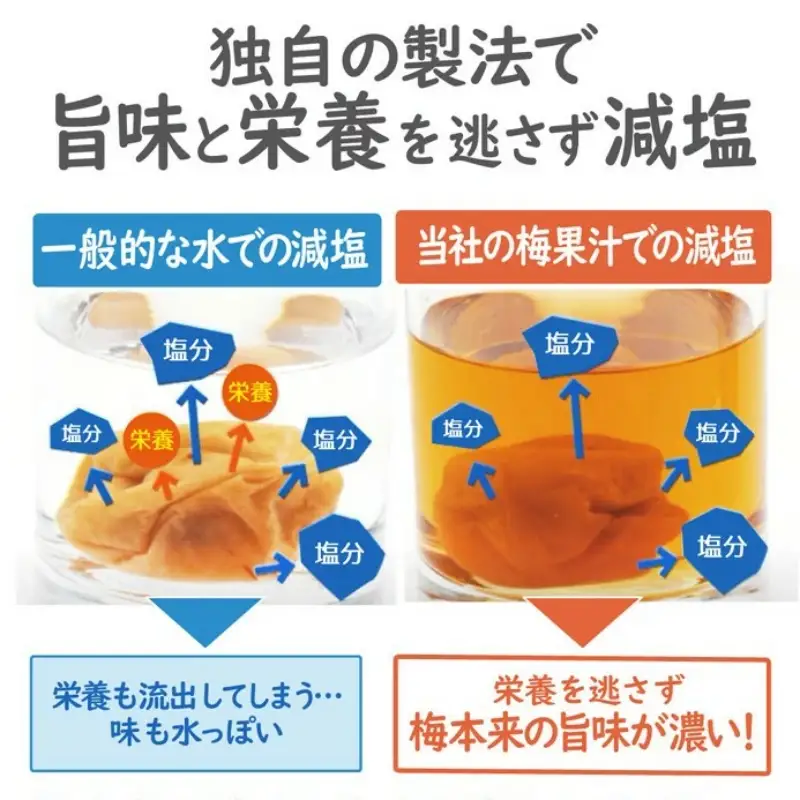 梅干し 特選A級 味わい4種バランスセット800g 千年の知恵  紀州南高梅干し 【hoso001A】