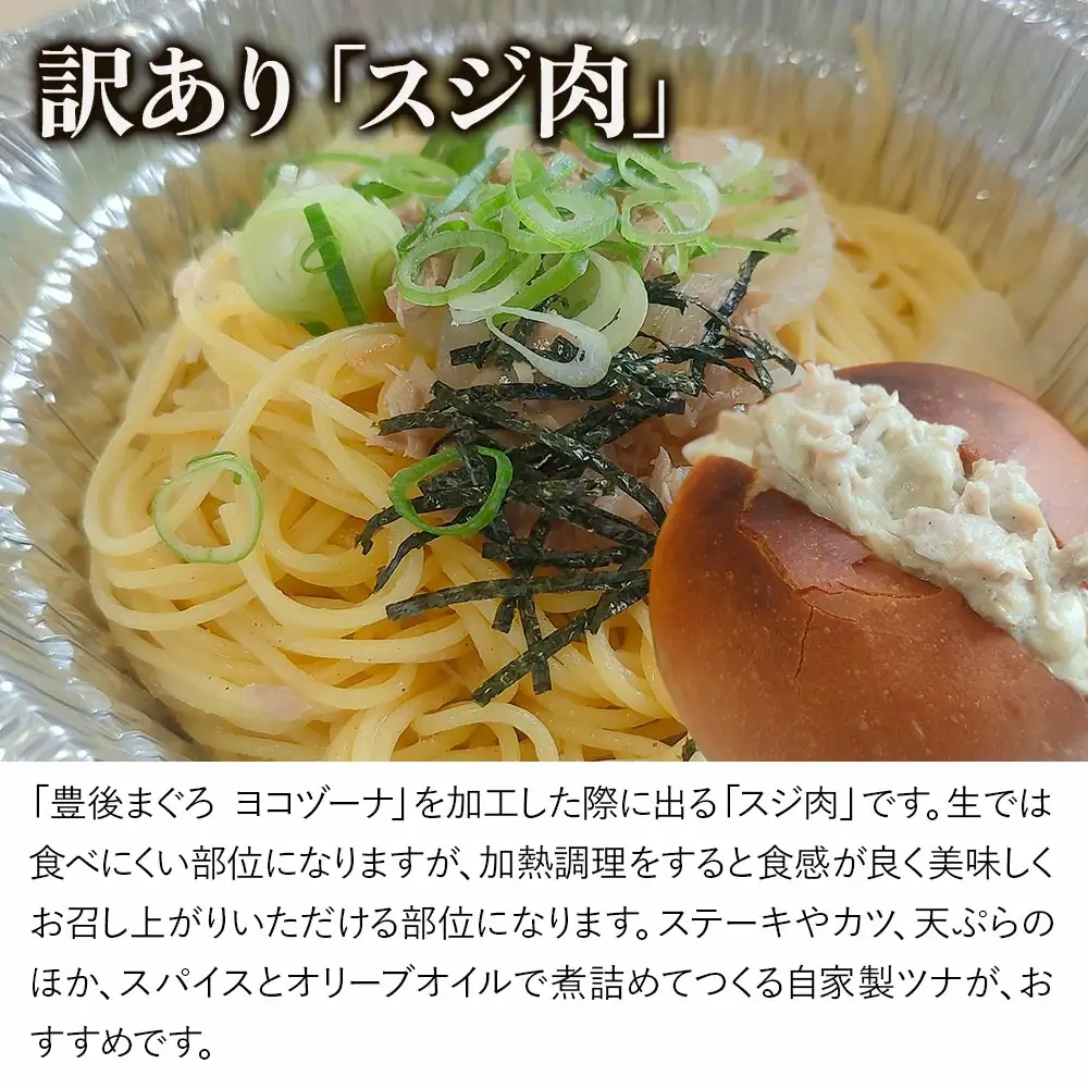 本マグロ ヨコヅーナ 訳あり スジ肉 1kg | 本マグロ 津久見市